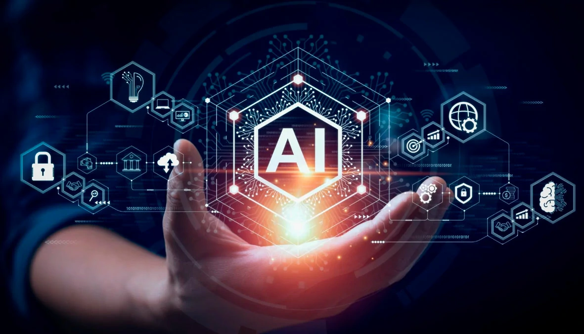 Chip de inteligência artificial representando a inovação do Meta AI em personalização.